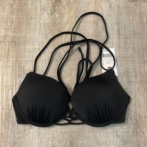 Shade & Shore Push Up Bikini Top NWT Size 34B